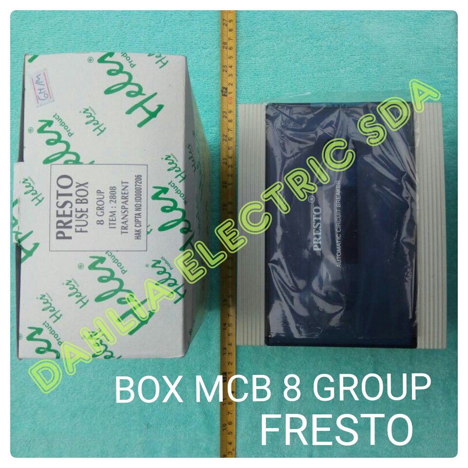 BOX MCB 8 GROUP PRESTO