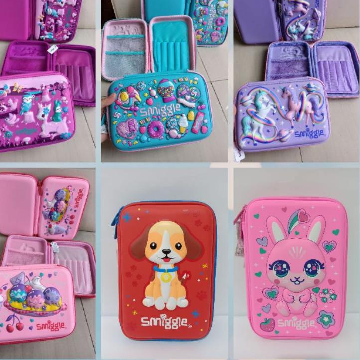 

Penjualan Terbanyak.. pencil case Smiggle/tempat pensil Smiggle/kotak pensil smiggle