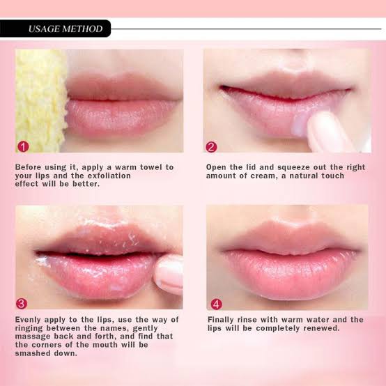 [Free Masker Bibir]Scrub Bibir mixiu 100% Original / Pelembab Bibir Kering Kandungan Gel Propolis