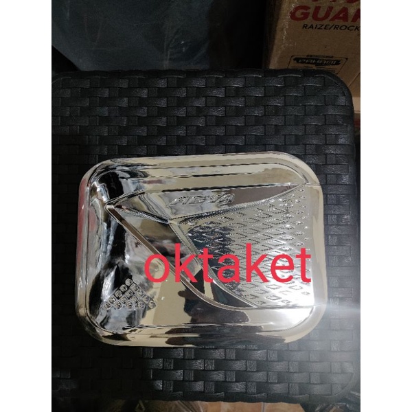 tank cover Toyota Agya Crosstivo chrome