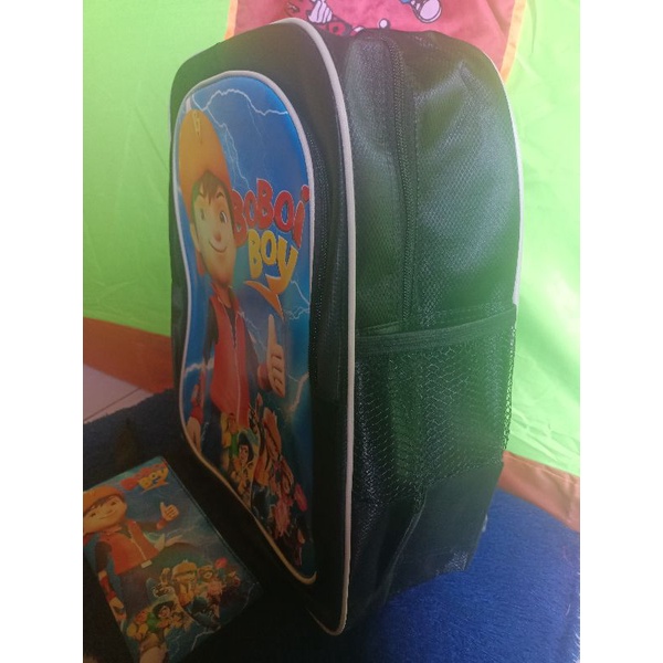 RaidStore93_Tas Ransel anak Laki-laki Paud/TK terbaru boboiboy dan Squidgame