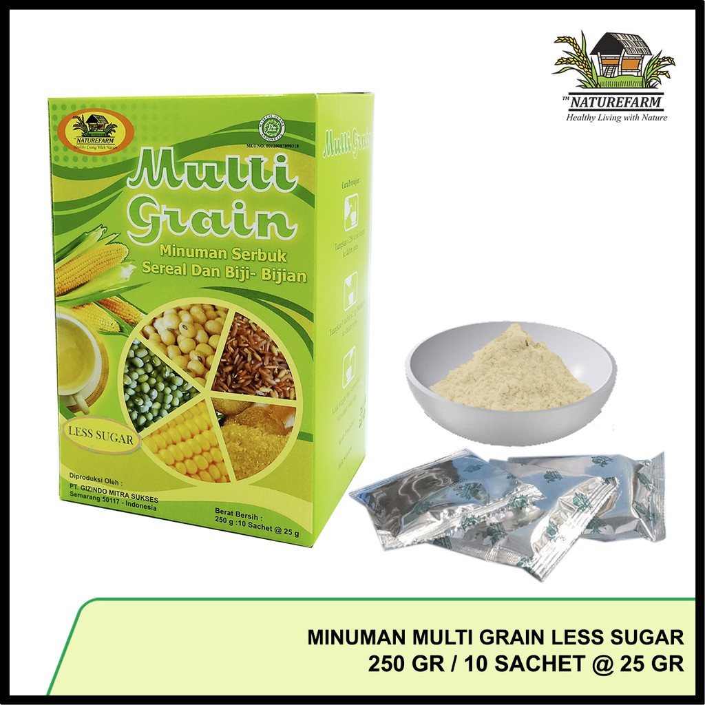 

MINUMAN MULTI GRAIN LESS SUGAR NATURE FARM