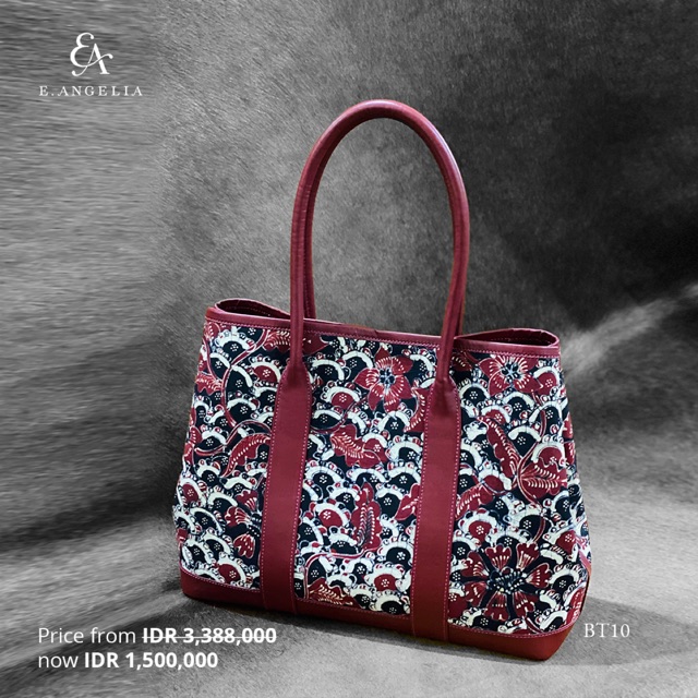 

Tas Batik Tulis Kulit Sapi Garden EANGELIA