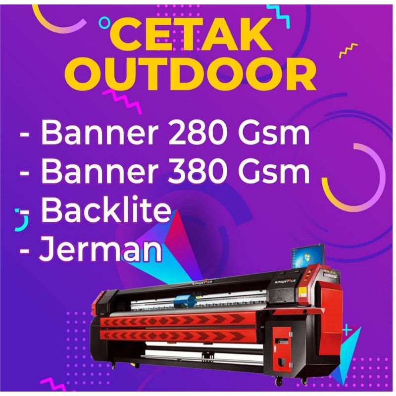 Cetak Banner cetak backlite cetak jerman