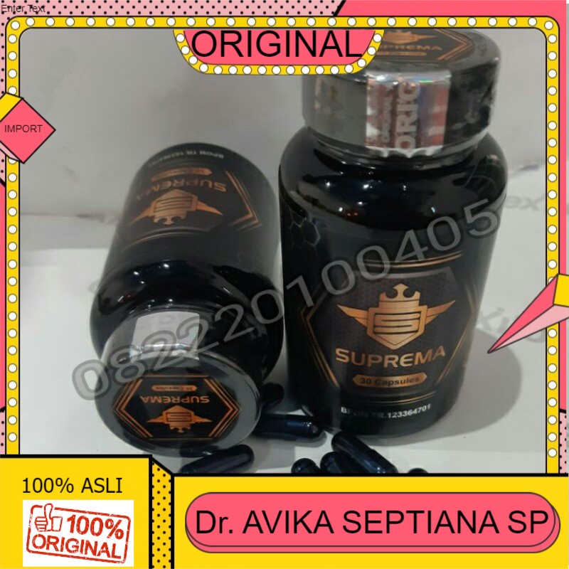 100% ASLI Suprema Asli 100% Original Herbal Alami