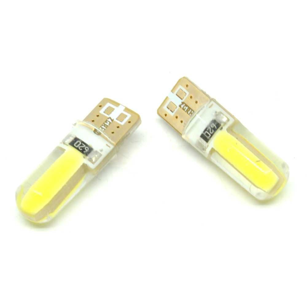 Best Seller ! Lampu Mobil Headlight LED T10 W5W 2 COB 2PCS