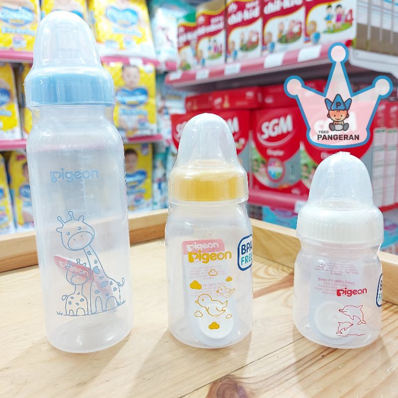 BOTOL SUSU PIGEON 50ML/120ML/240ML