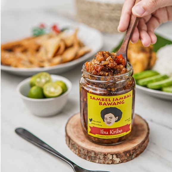 

SAMBEL JAMBAL BAWANG Sambal Ibu Kribo Khas Bogor (Sangat Pedas)