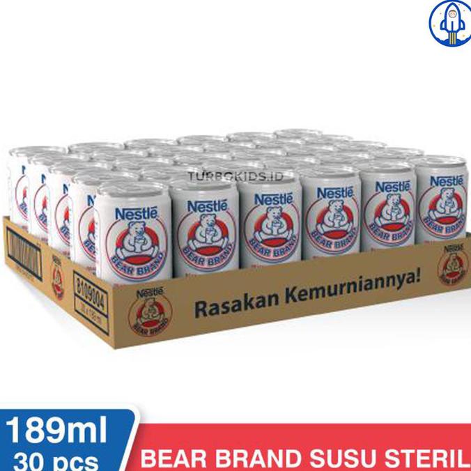 

[COD] Susu Beruang Bear Brand 189ml - 30 Pcs [COD]