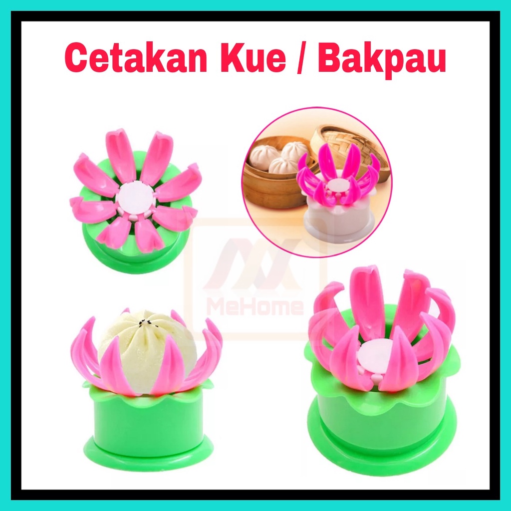 NA - CETAKAN BAKPAO BAKPAU / ALAT CETAK BUN MANTAU MANTAO MOLD FLOWER