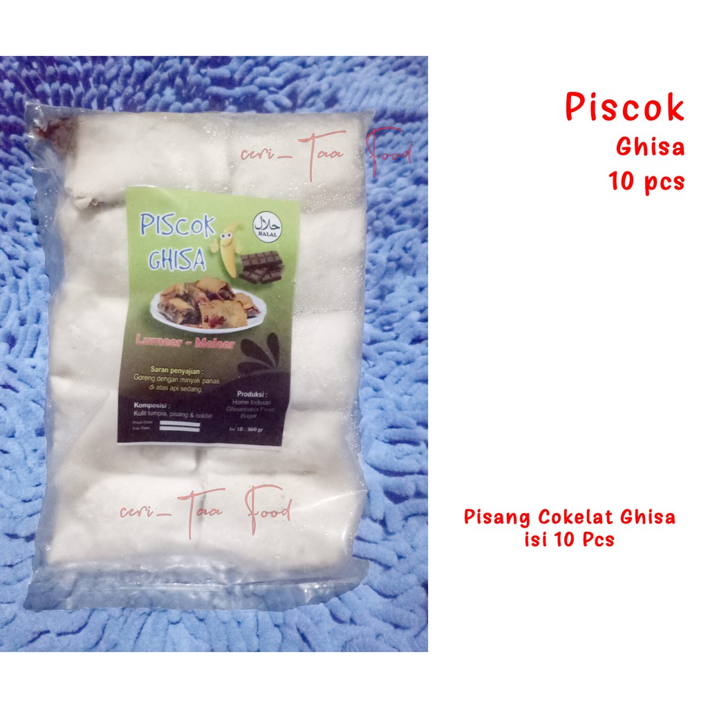 

Pisang Lumer Cokelat Ghisa