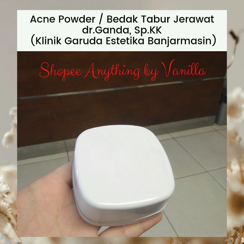 Acne Powder / Bedak Tabur Jerawat Klinik Garuda Estetika