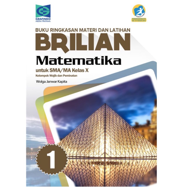 Buku Ringkasan Materi Dan Latihan Brilian Matematika Kelas X 10