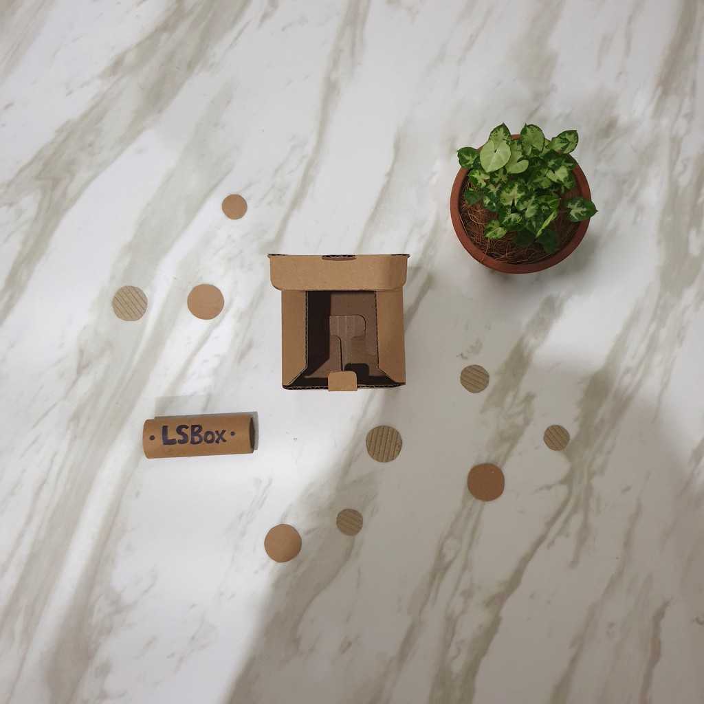 Kardus Packing Murah 8x8x8 Die Cut Mug Box - Packaging Olshop Kado Gelas Lilin Gift-1