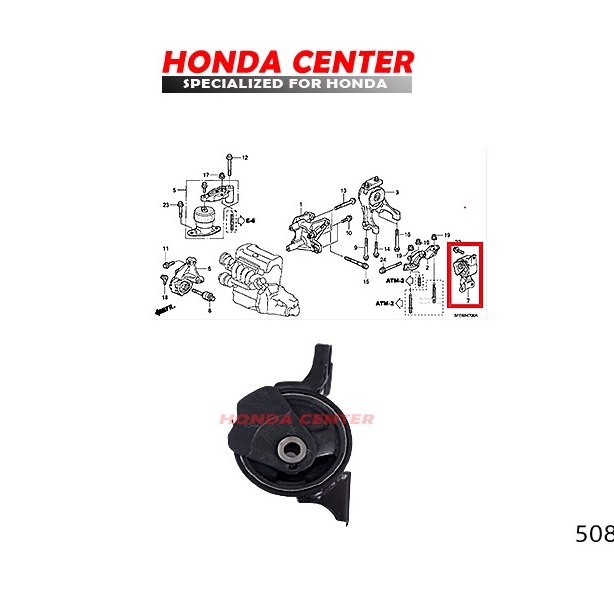 engine mounting gantungan mesin dudukan mesin kiri transmisi mounting odyssey rb1 rb2 rb3 2004 2005 2006 2007 2008 2009 2010 2011 2012 2013 elysion