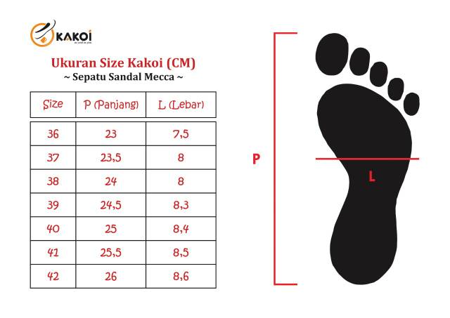 KAKOI - MECCA SEPATU SANDAL UMROH ADEM DAN TEBAL