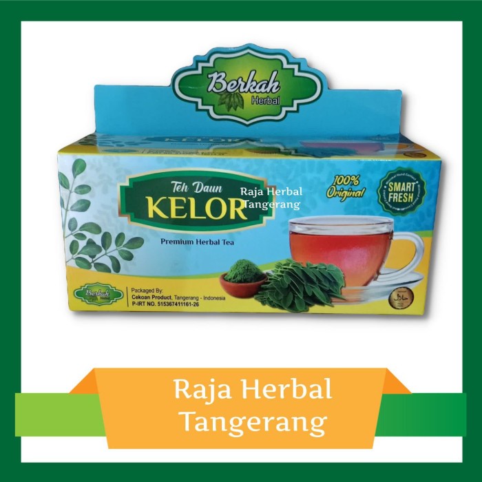 

Teh Celup Daun Kelor berkah herbal | Teh Herbal Moringa 20 kantong