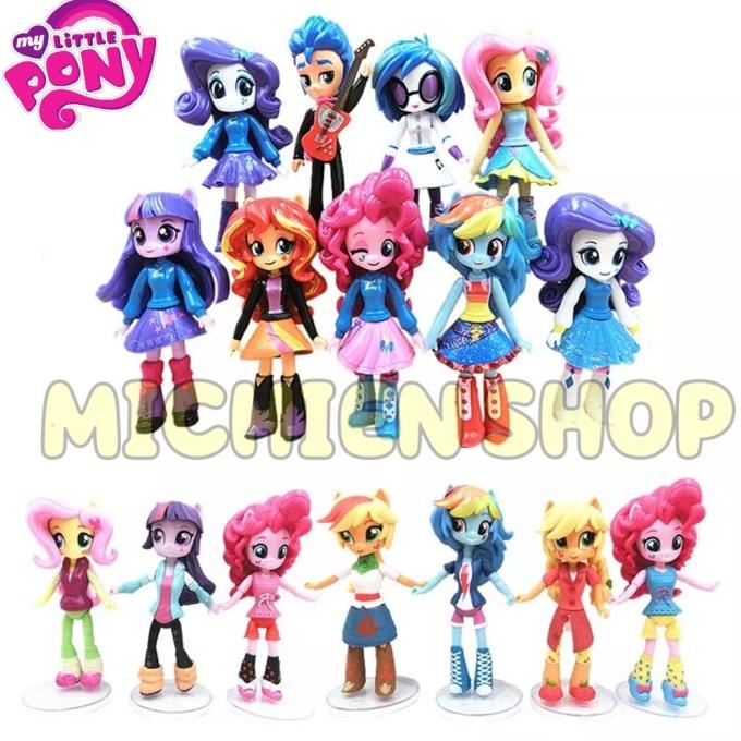 Mainan Anak Perempuan Boneka Figure My Little Pony Equestria Girl
