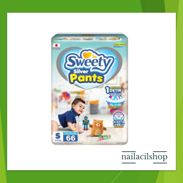 Sweety Silver Pants S 66