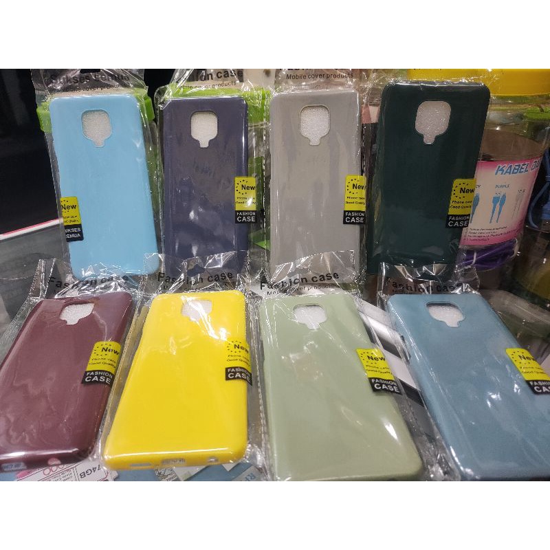 Softcase Candy warna Xiaomi Redmi note 9 pro 8 tebal matte