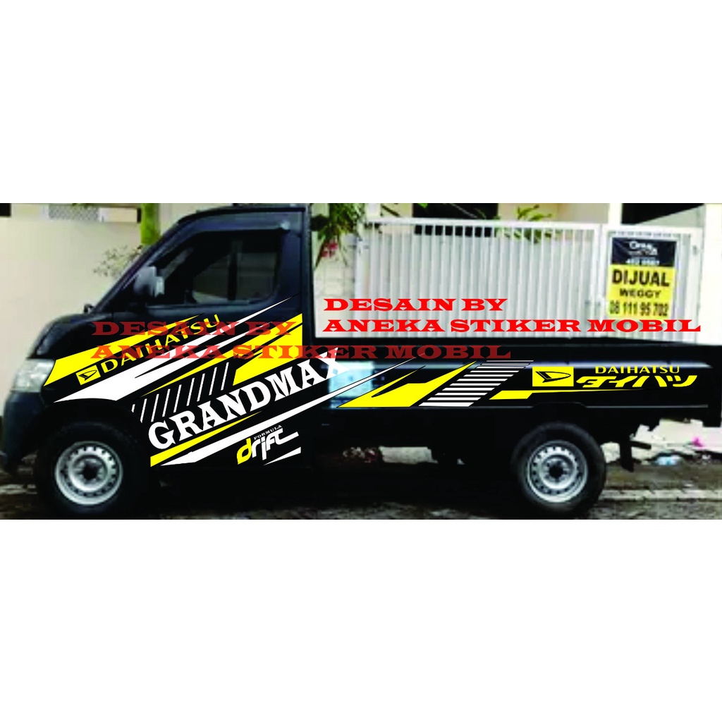 Jual Stiker Mobil Pick Up Carry Futura Apv Grandmax L300 Tss Terbaru Promo Stiker Mobil Pick Up 1519