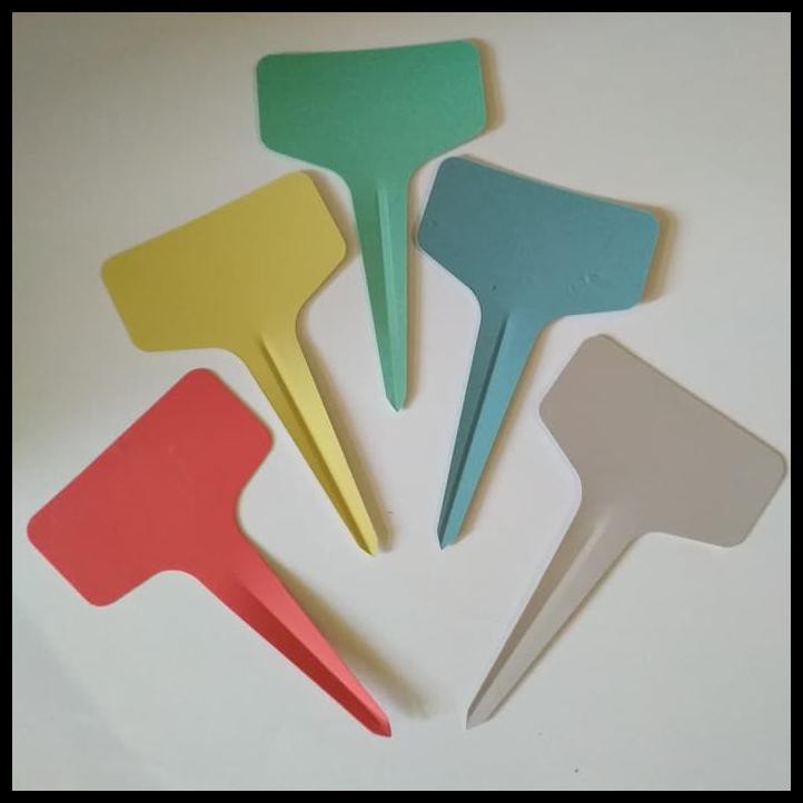 

Ready...Ready...Ready... Label Nama/Tag Tanaman Anti Air Plastik Pvc Bentuk T