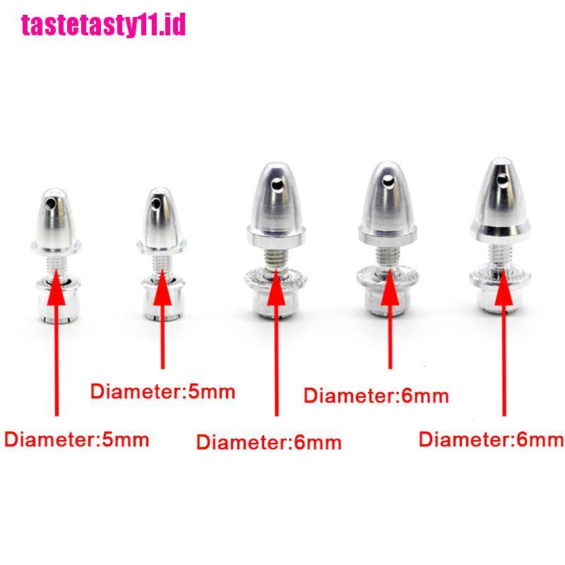 5 pcs / lot Adapter Holder Baling-Baling RC Bahan Aluminum Untuk Brushless