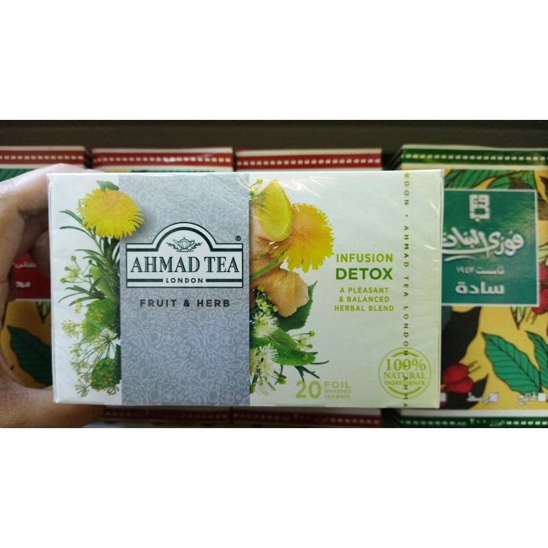 Ahmad Tea London Infusion Detox / Teh Herbal Alami / Teh Kesehatan  / Teh Detox
