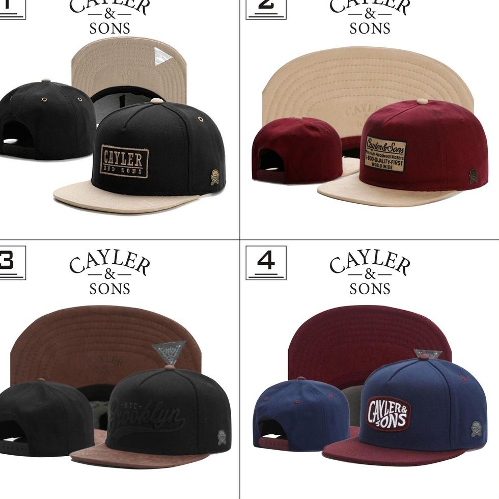{MGE.01Jl22м} TOPI SNAPBACK CAYLER & SONS ORIGINAL IMPORT