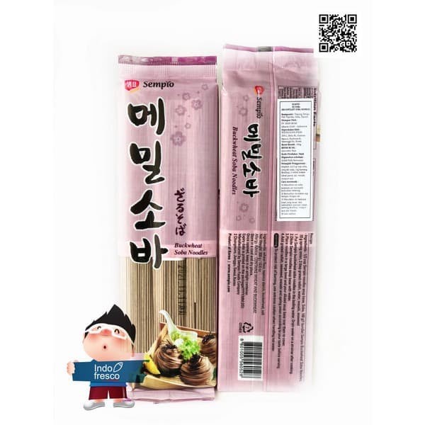 

impor-mie- sempio buckwheat soba noodles- mi soba 300g -mie-impor.