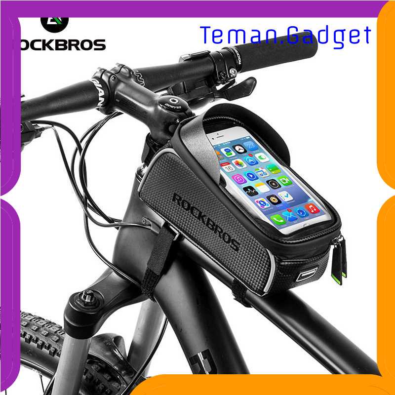 TG-JD Rockbros Tas Sepeda Waterproof untuk 6.0 inch Smartphone - 017-1