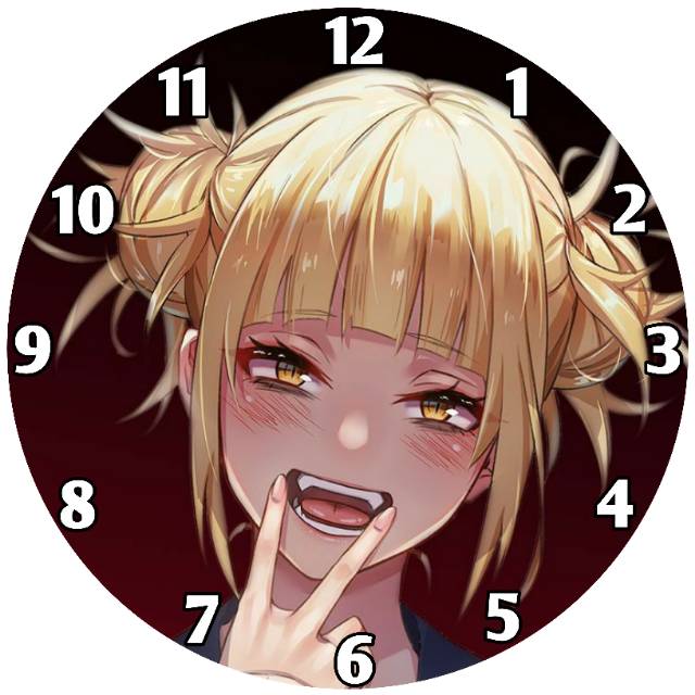 Jam Dinding Anime 23/Jam Dinding custom/Jam Dinding menarik