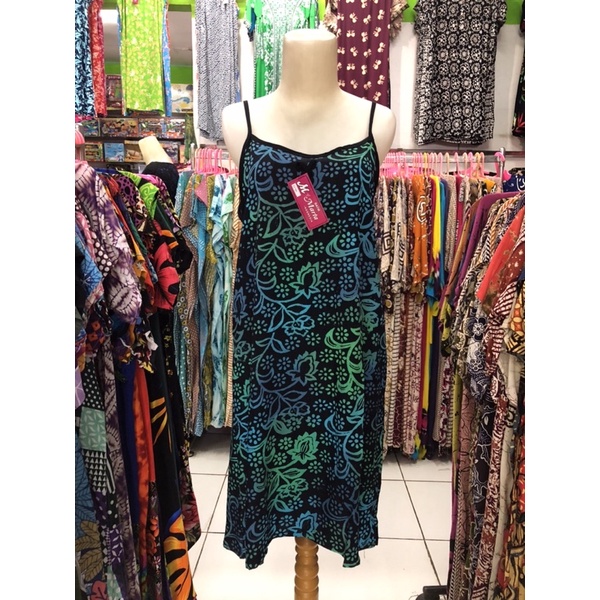 TANKTOP BATIK MARTA / DRESS TANKTOP BATIK / DASTER / BAJU SANTAI / PIYAMA