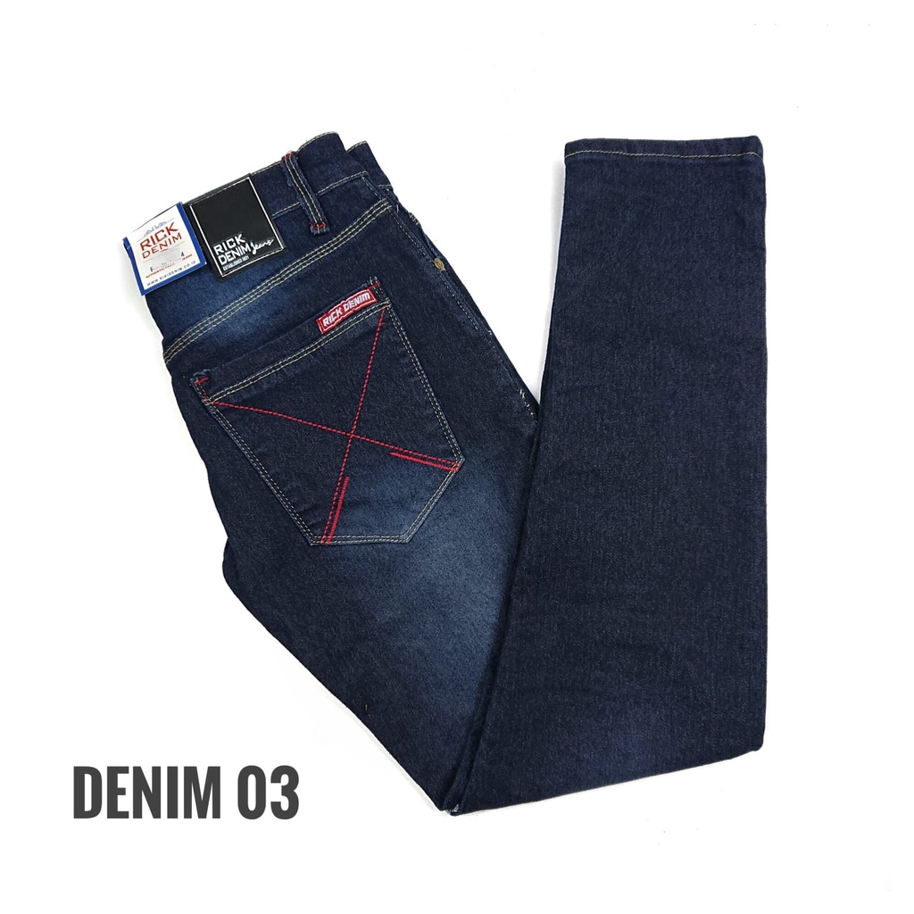 Celana Jeans Pensil Skinny Slimfit Panjang Slim Fit Pria Premium Levis Lepis Denim Size 28-33 GMK