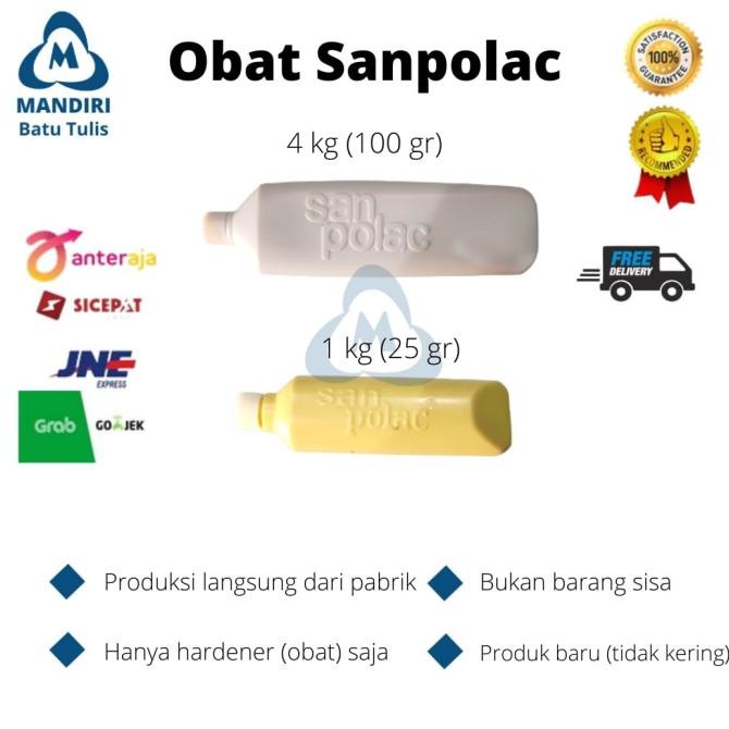 TERMURAH Obat Sanpolac / Hardener Dempul Sanpolac / Pengeras San Polac