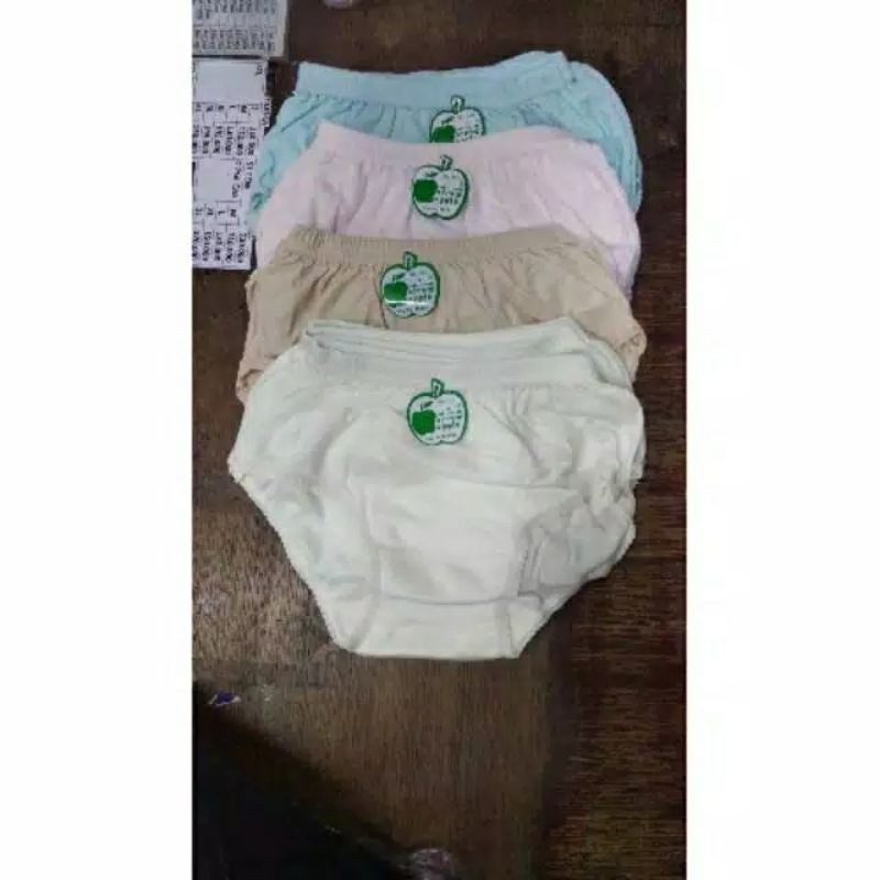 (12pcs) celana dalam apple arrow asli / celana dalam cotto