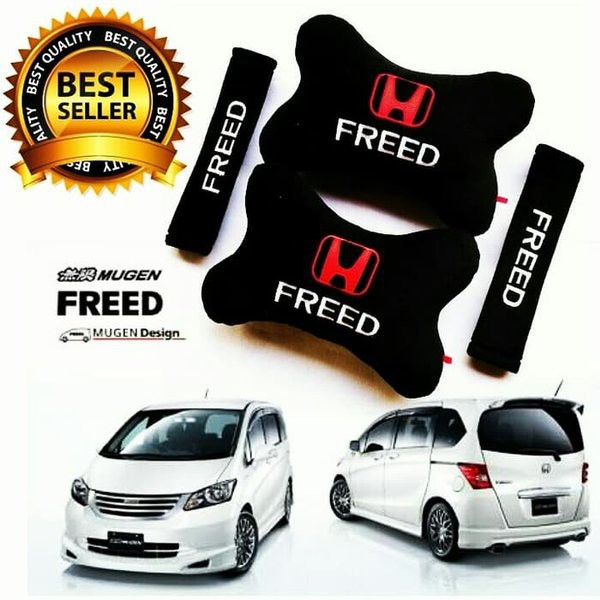 Bantal Mobil Honda Freed Desain Bordir