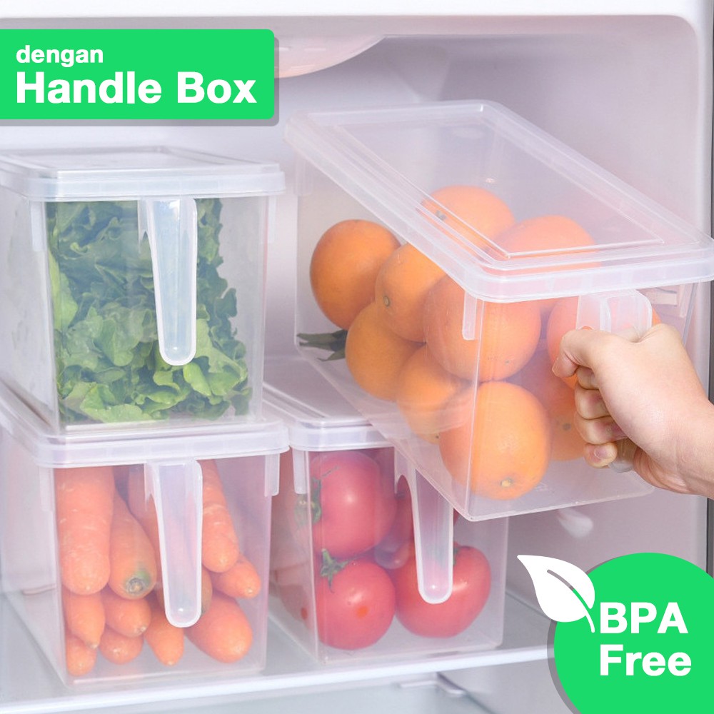 Food Container Kotak Penyimpan Makanan Kontainer Kulkas Transparan