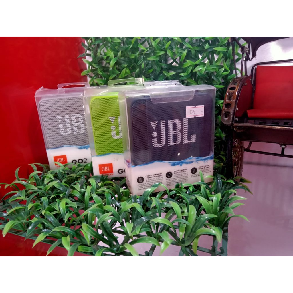 SPEAKER PORTABLE BLUETOOTH JBL GO 2 BY HARMAN ORIGINAL