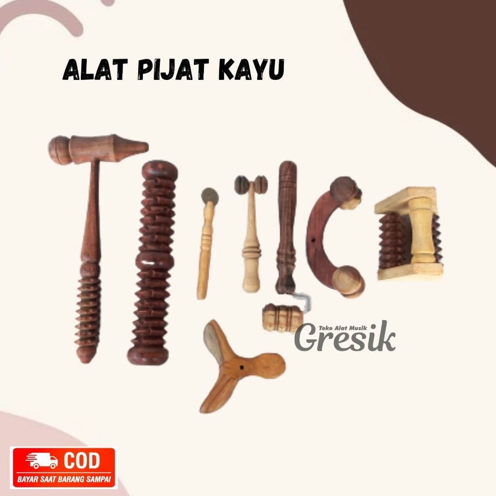 Alat Pijat Kayu/ Alat Pijat Refleksi/ Alat Pijat Tradisional
