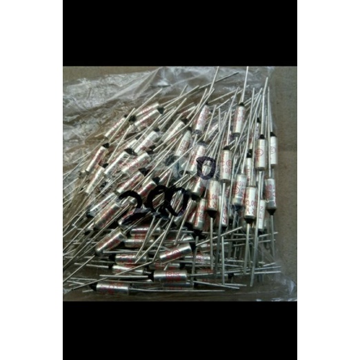 Thermofuse ac 250vol 200derajat 10amper jual per/1pak isi 100pcs
