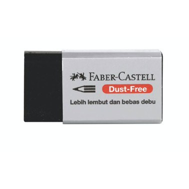 

PENGHAPUS ERASER STIP FABER CASTELL DUST FREE BESAR PUTIH HITAM ANAK LUSIN GROSIR BEBAS RACUN MURAH