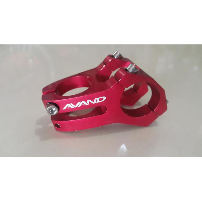 NEW STEM SEPEDA  MTB  AVAND  OVERSIZE MERAH Shopee Indonesia