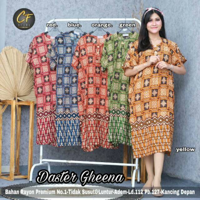 Daster Gheena Bahan Katun Rayon