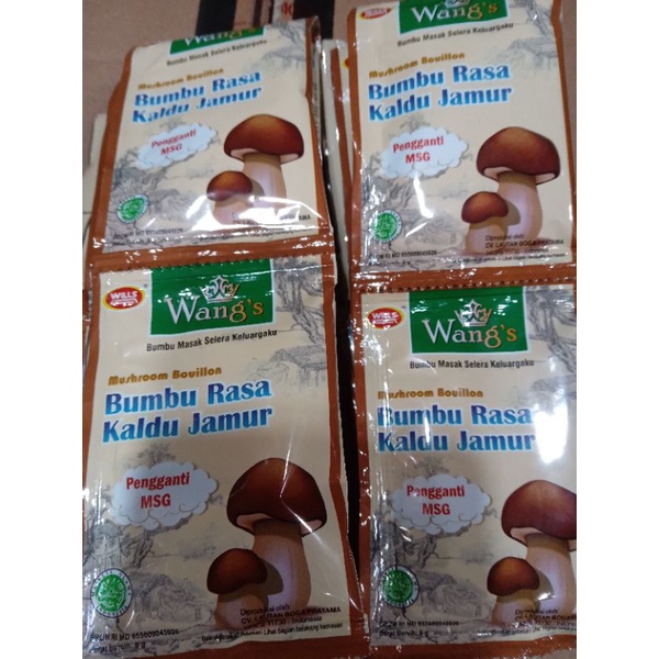 

KALDU JAMUR cap WANGs kemasan renteng