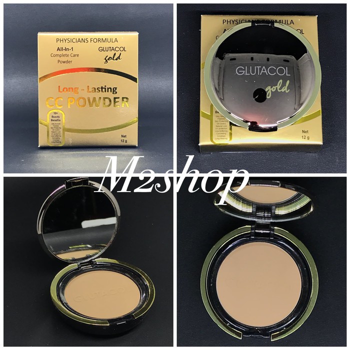 [ GLUTACOL POWDER ] Glutacol Gold CC Powder Original - Bedak Glutacol