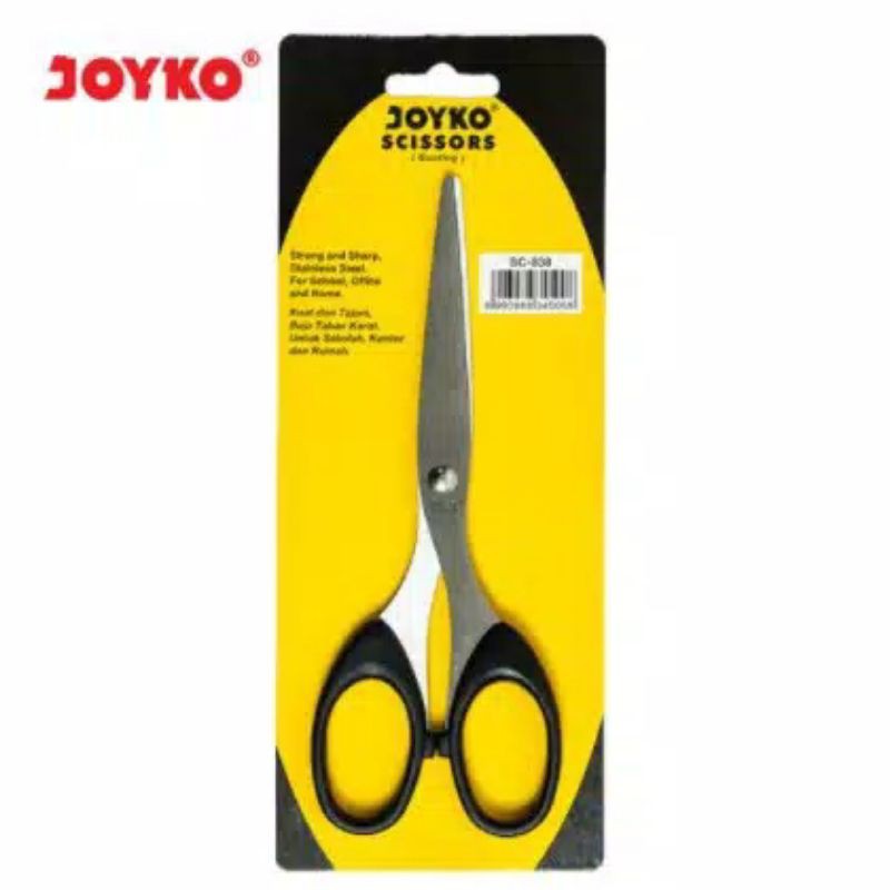 

Gunting Kertas Stainless Steel Joyko SC-838 Sedang