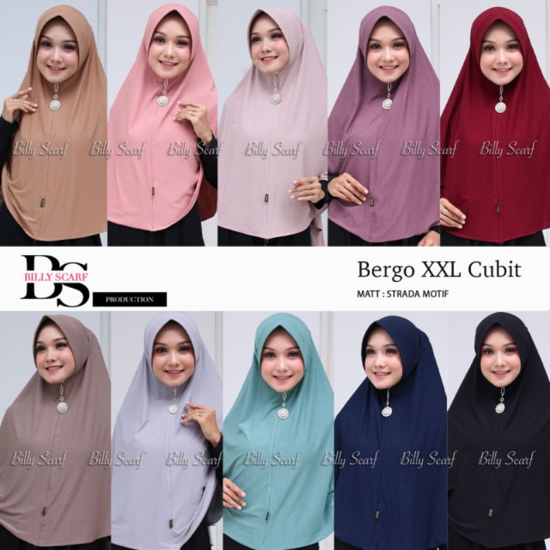 Jilbab Bergo Instan Billy Scarf