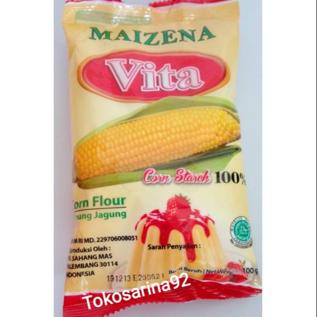 

Tepung maizena Vita 100 gram