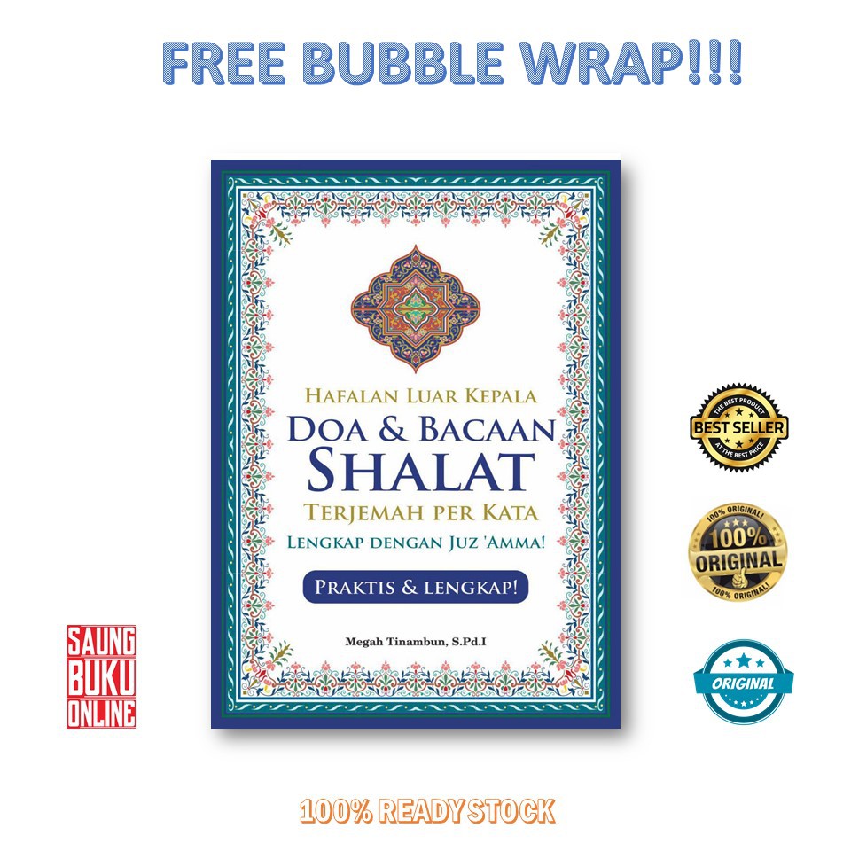 Best Seller Hafalan Luar Kepala Doa Bacaan Shalat Terjemah Perkata